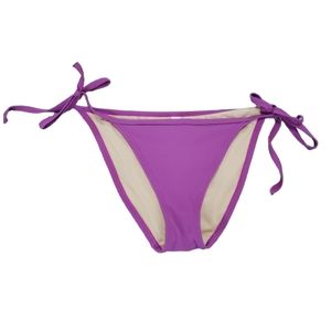 Victoria's Secret Side Tie Bikini Bottom Orchid S